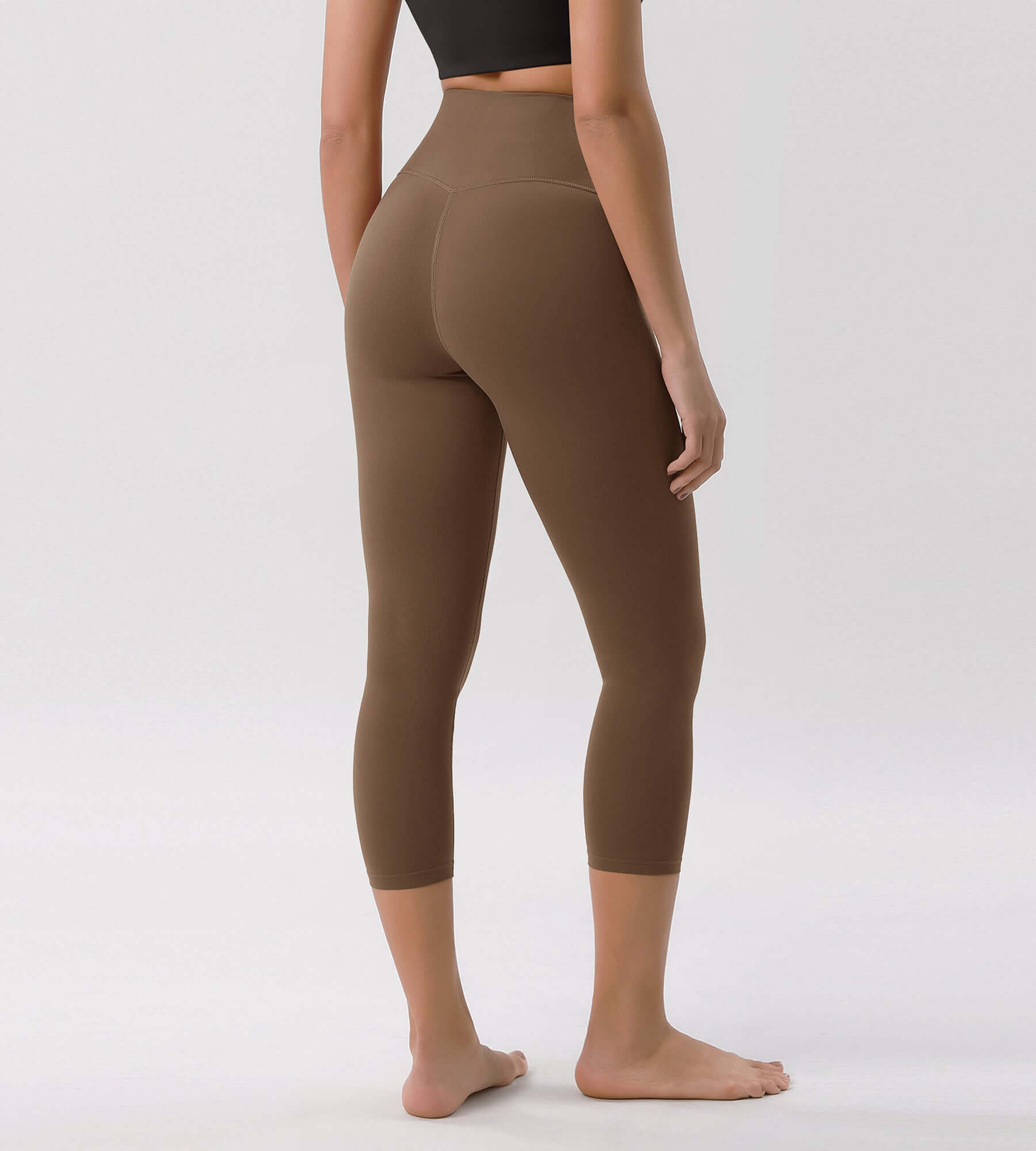 Odcloud 23 Crossover High Wasit Lounge 7/8 Leggings with Pockets - ododos