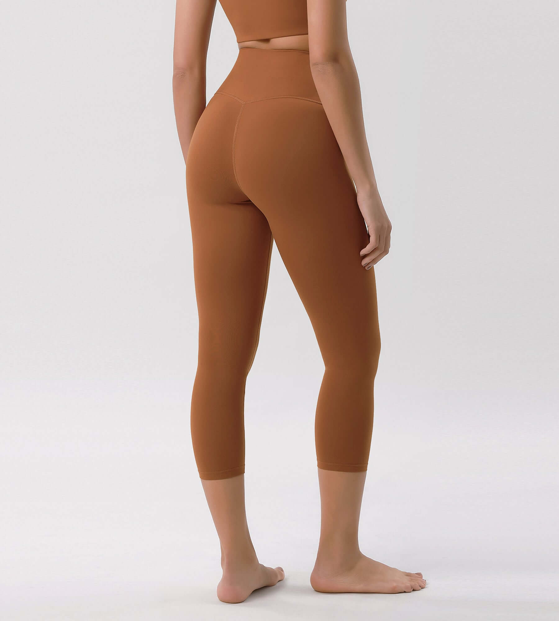 Odcloud 23 Crossover High Wasit Lounge 7/8 Leggings with Pockets - ododos