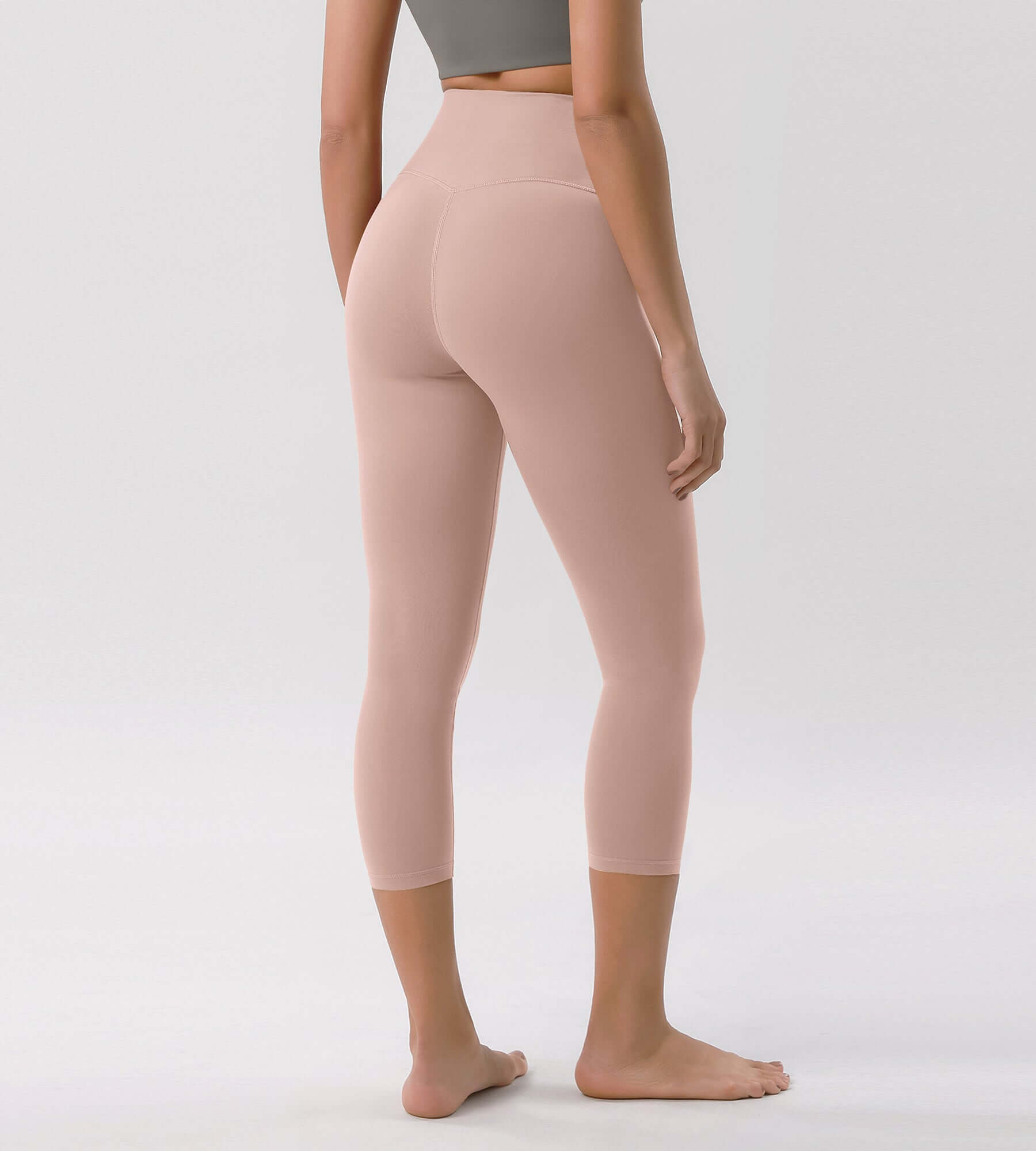 Odcloud 23 Crossover High Wasit Lounge 7/8 Leggings with Pockets - ododos