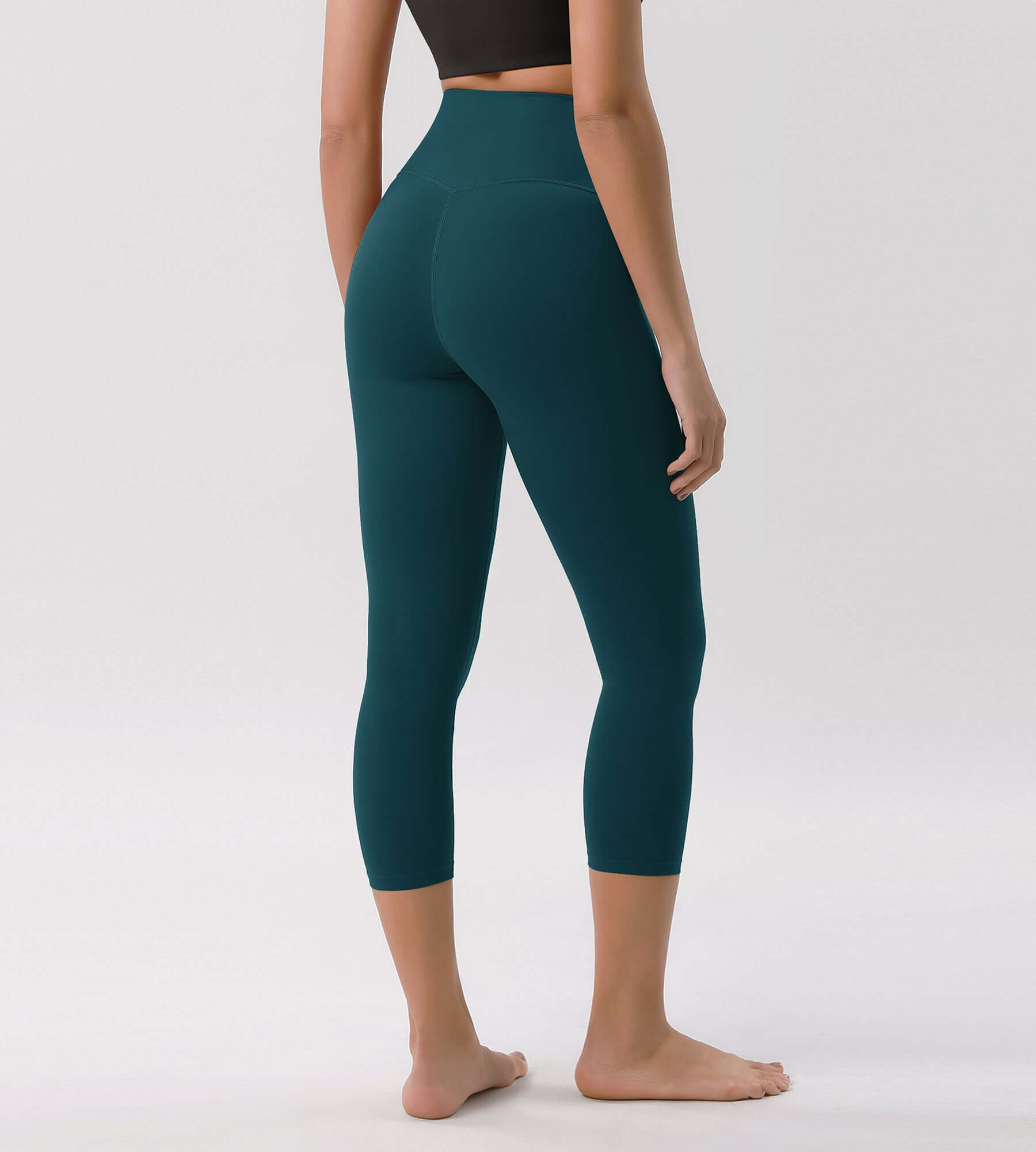 Odcloud 23 Crossover High Wasit Lounge 7/8 Leggings with Pockets - ododos