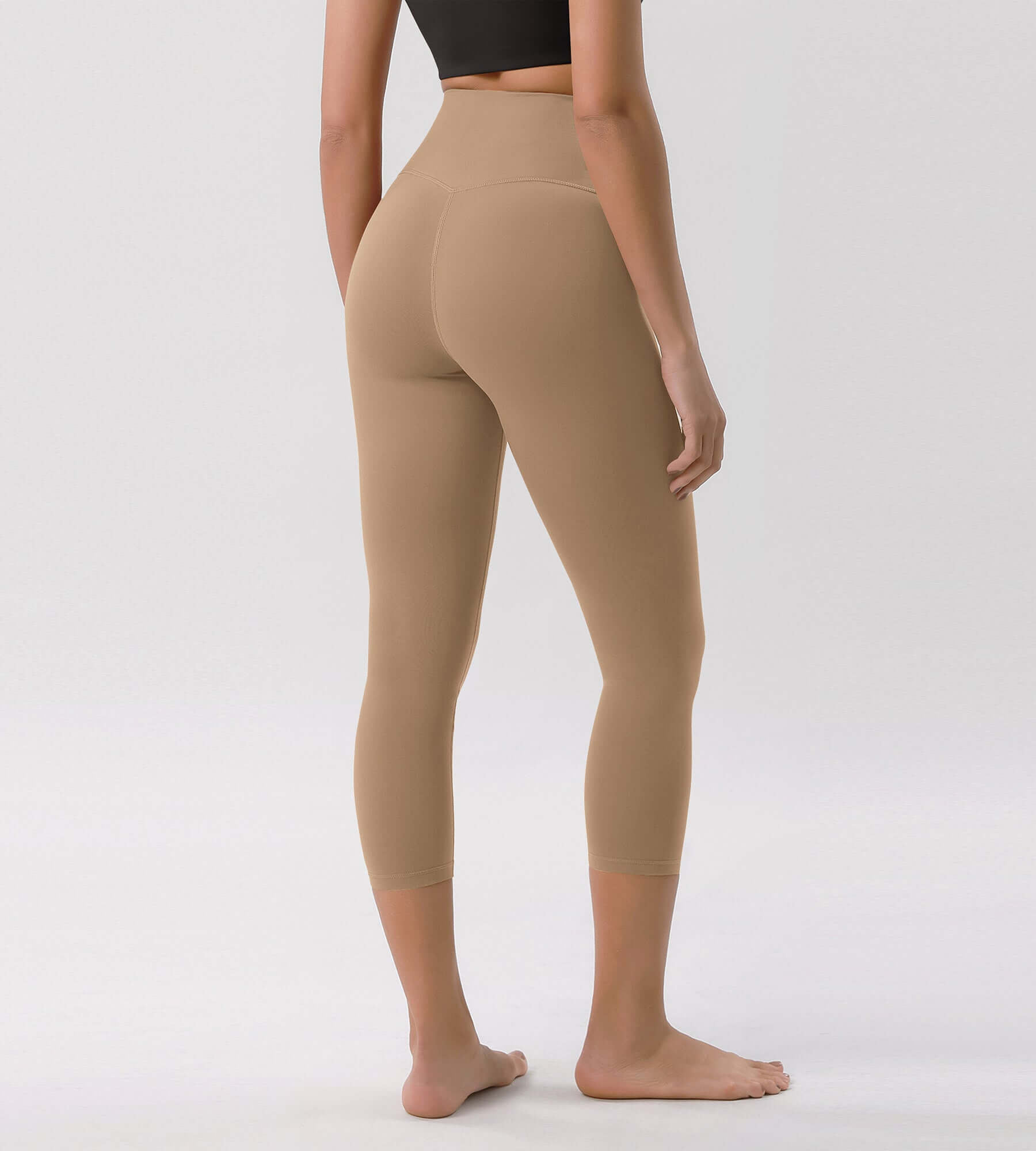 Odcloud 23 Crossover High Wasit Lounge 7/8 Leggings with Pockets - ododos