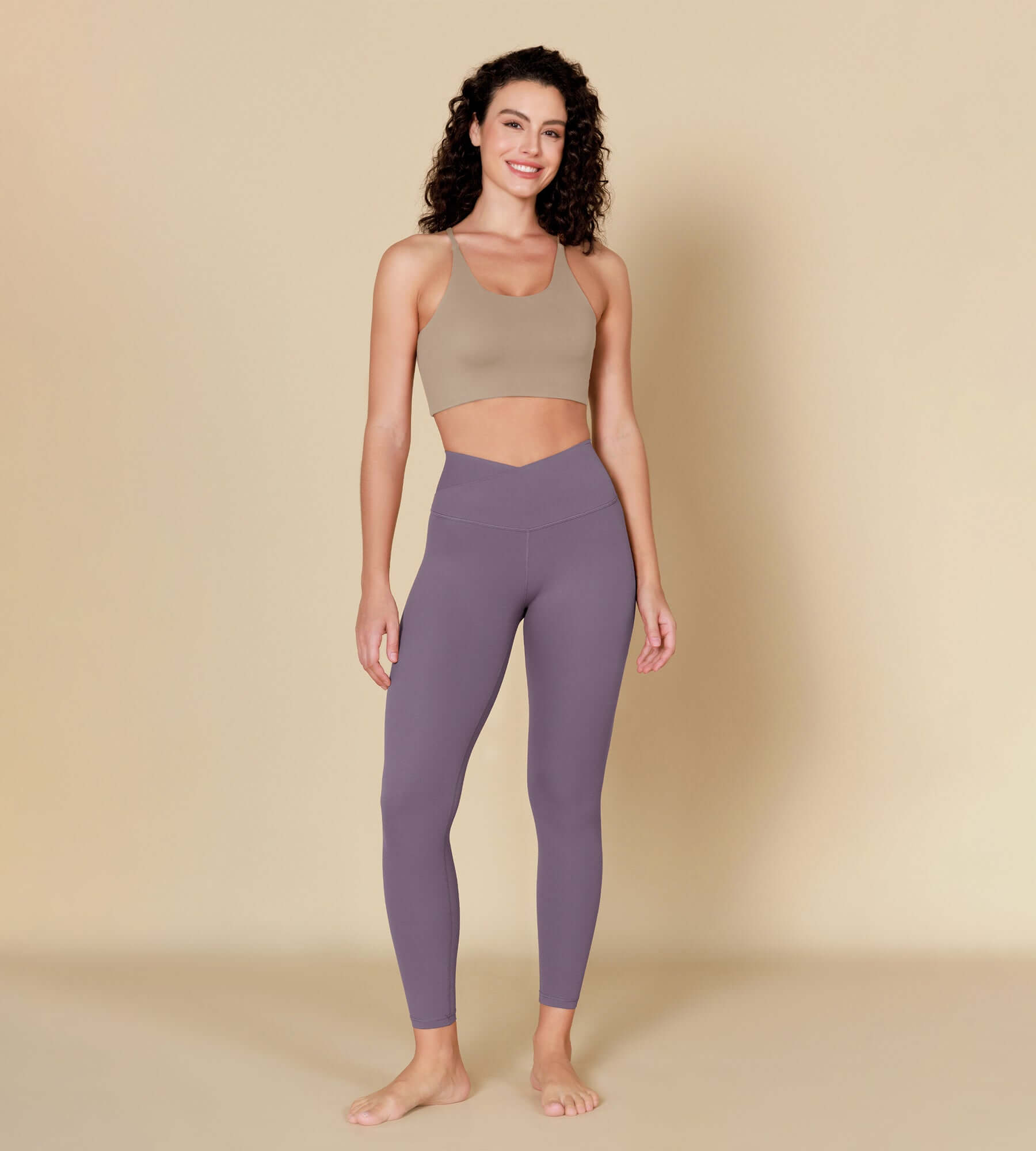 ODCLOUD 7/8 Crossover Leggings with Back Pocket - ododos