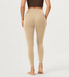 2 Pack 25" Buttery Soft Crossover Lounge Yoga Waist Leggings - ododos