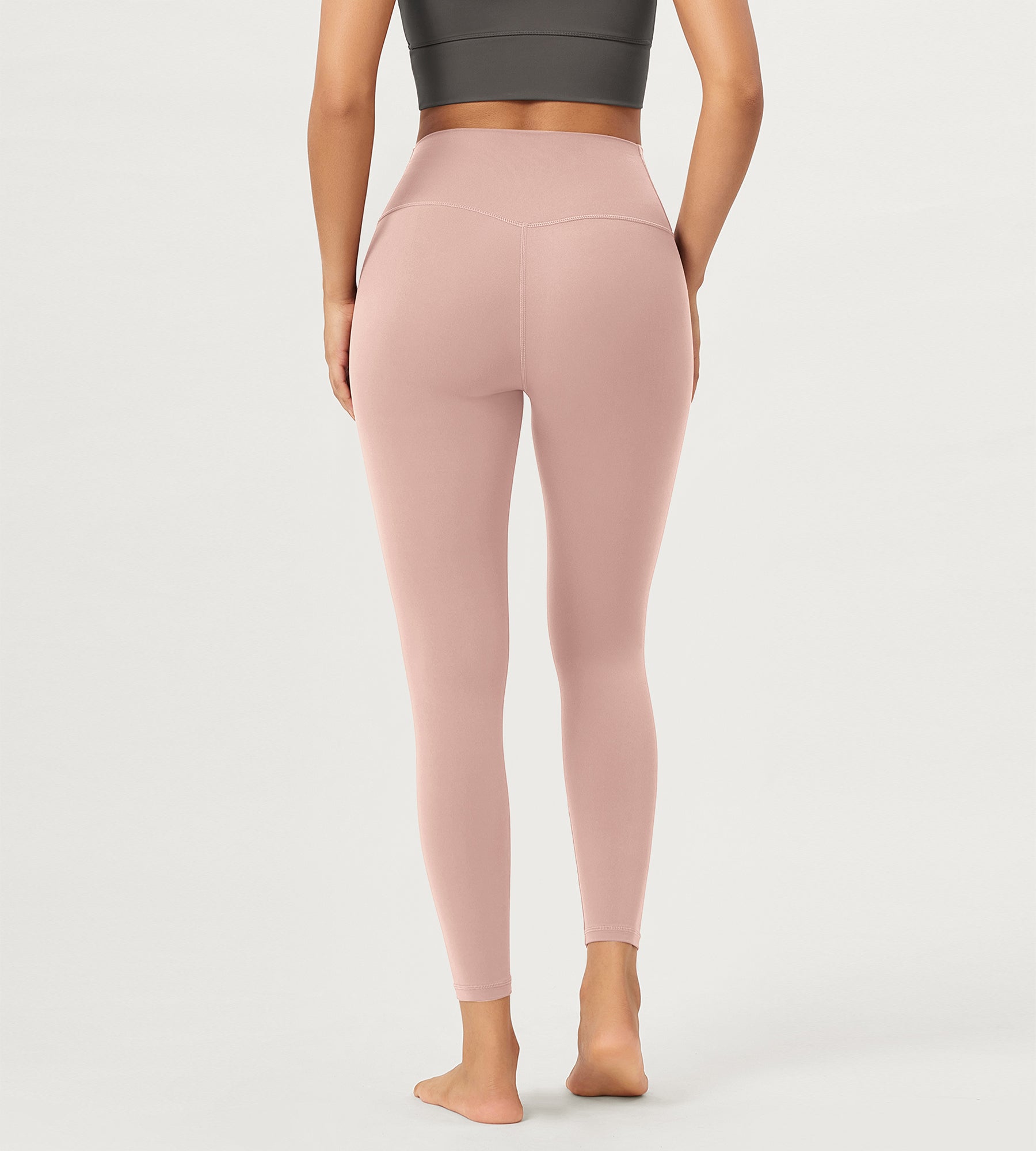 2 Pack 25 Buttery Soft Crossover Lounge Yoga Waist Leggings - ododos