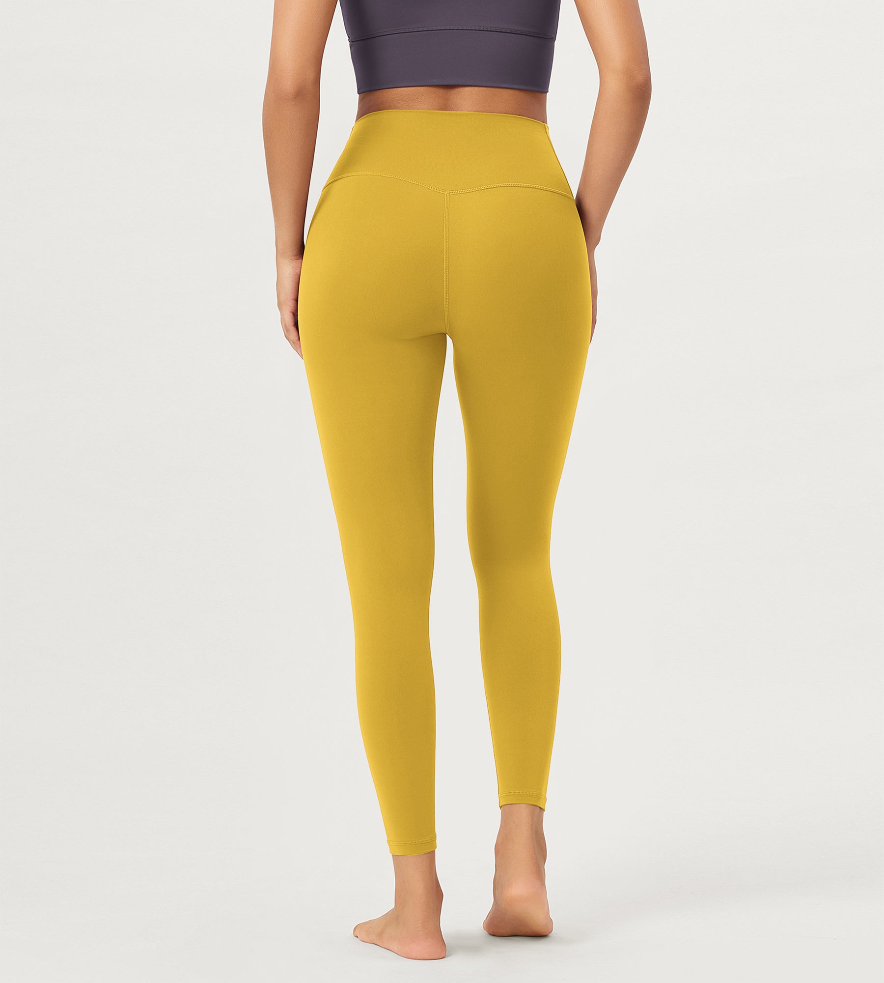 2 Pack 25 Buttery Soft Crossover Lounge Yoga Waist Leggings - ododos