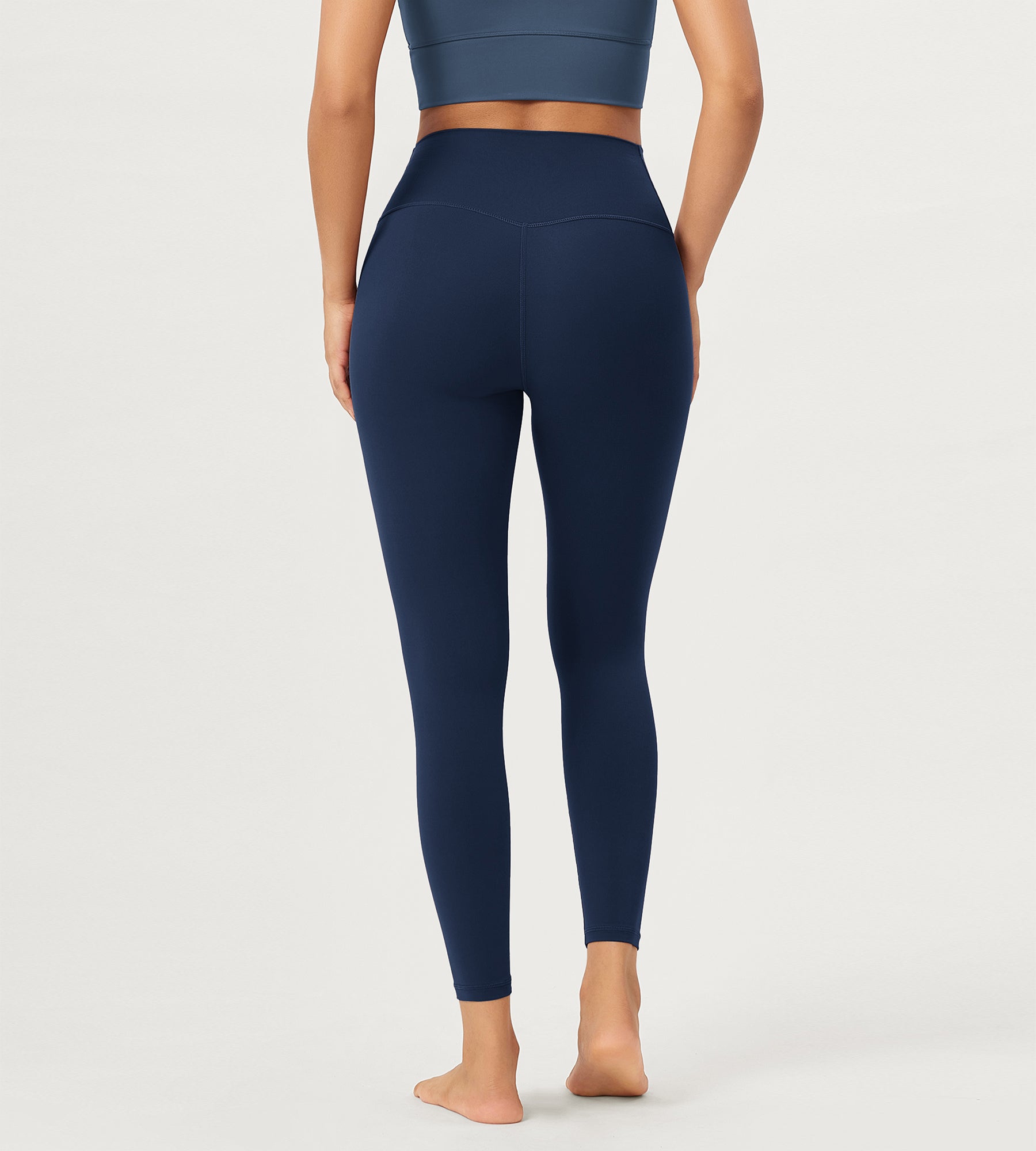 2 Pack 25 Buttery Soft Crossover Lounge Yoga Waist Leggings - ododos