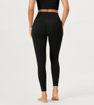 25" Buttery Soft Crossover Lounge Yoga Waist Leggings - ododos