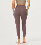 2 Pack 25" Buttery Soft Crossover Lounge Yoga Waist Leggings - ododos