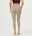 2 Pack 25" Buttery Soft Crossover Lounge Yoga Waist Leggings - ododos