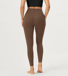 25" Buttery Soft Crossover Lounge Yoga Waist Leggings - ododos