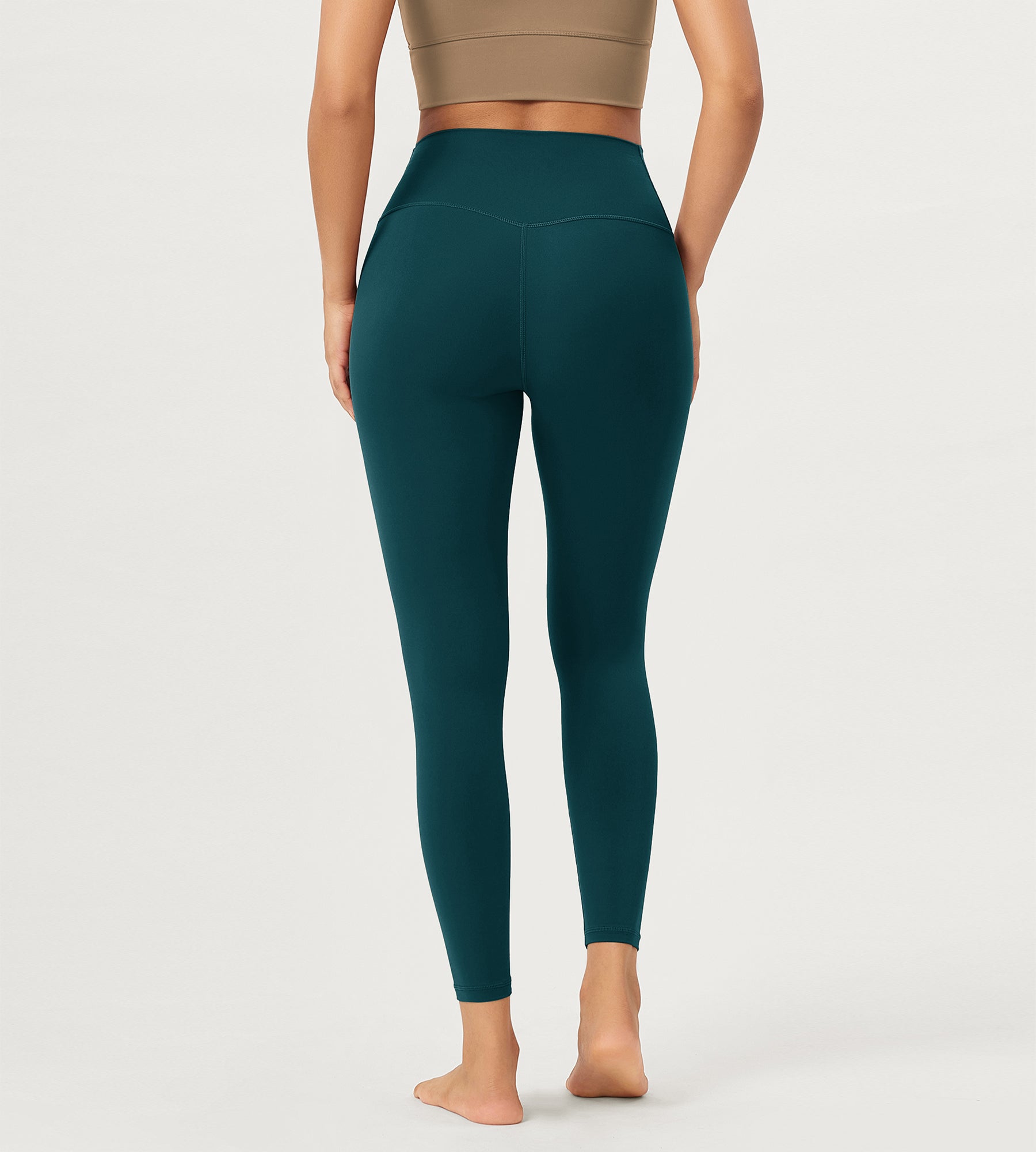 25 Buttery Soft Crossover Lounge Yoga Waist Leggings - ododos