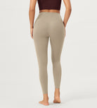 25" Buttery Soft Crossover Lounge Yoga Waist Leggings - ododos