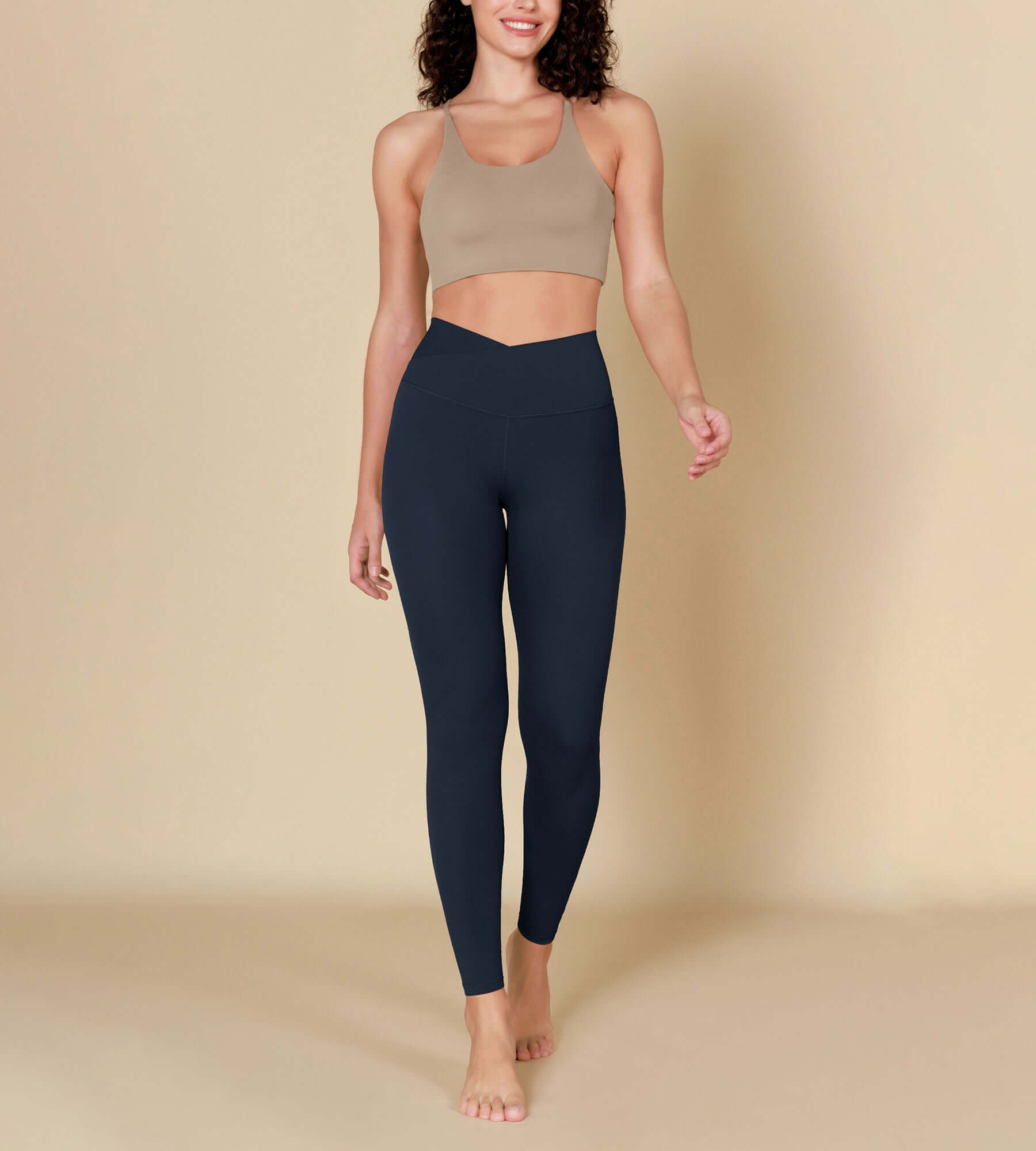 ODCLOUD 28 Crossover Leggings with Back Pocket - ododos
