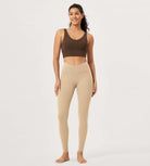 2 Pack 28" Odcloud Buttery Soft Cross Waist Yoga Leggings - ododos