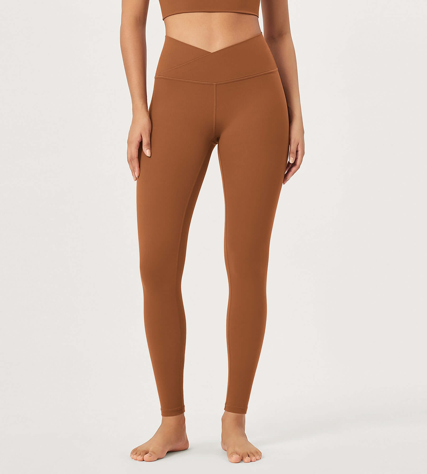 2 Pack 28 Odcloud Buttery Soft Cross Waist Yoga Leggings - ododos