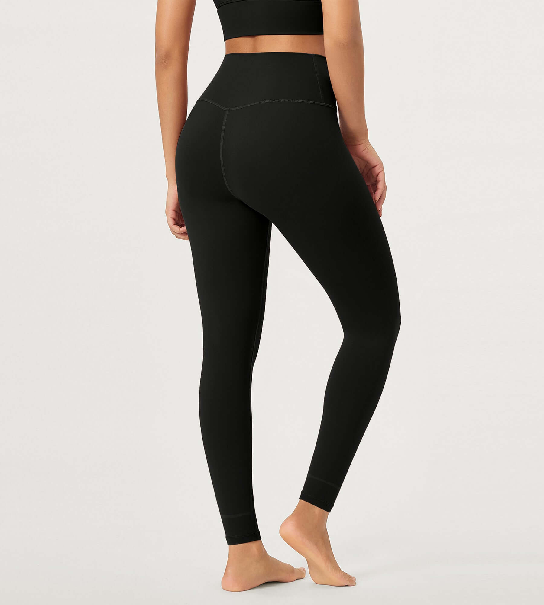 28" Buttery Soft Cross Waist Lounge Yoga Leggings - ododos