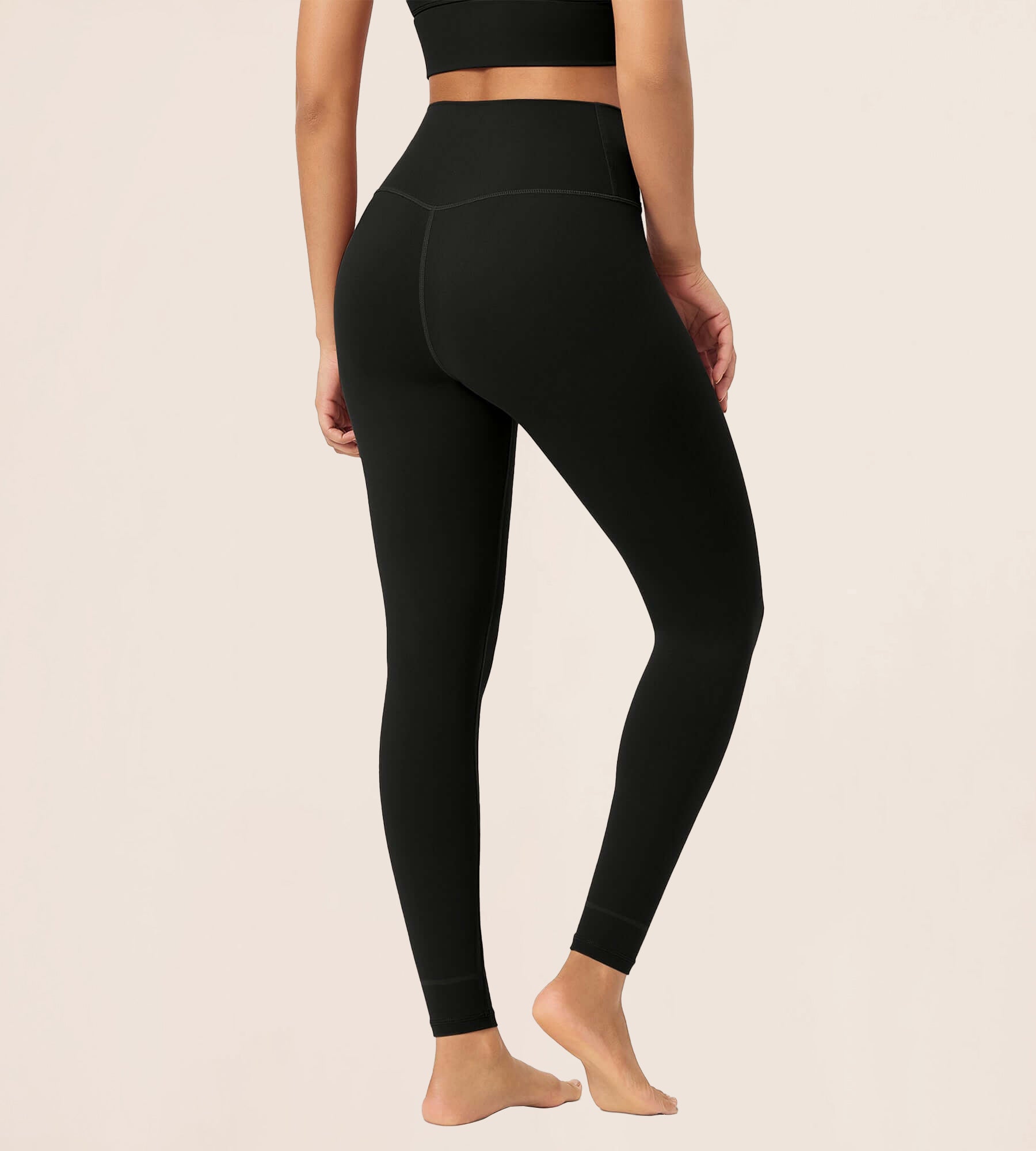 28" Buttery Soft Cross Waist Lounge Yoga Leggings - ododos