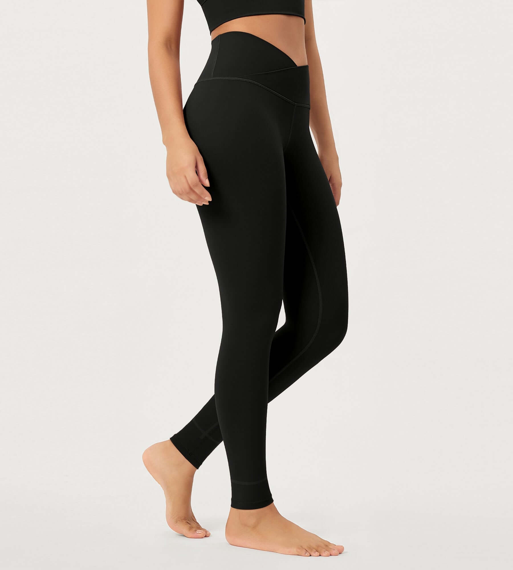 2 Pack 28 Odcloud Buttery Soft Cross Waist Yoga Leggings - ododos
