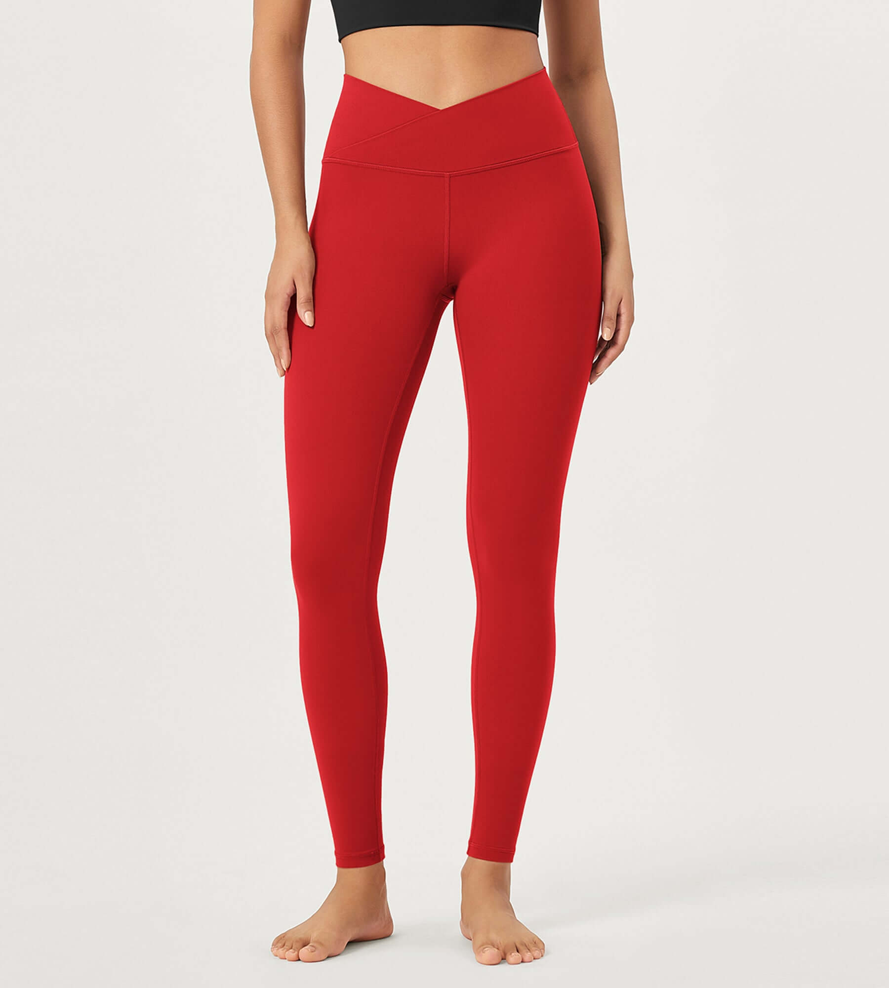 2 Pack 28 Odcloud Buttery Soft Cross Waist Yoga Leggings - ododos