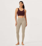 2 Pack 28" Odcloud Buttery Soft Cross Waist Yoga Leggings - ododos