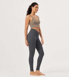 28" Buttery Soft Cross Waist Lounge Yoga Leggings - ododos