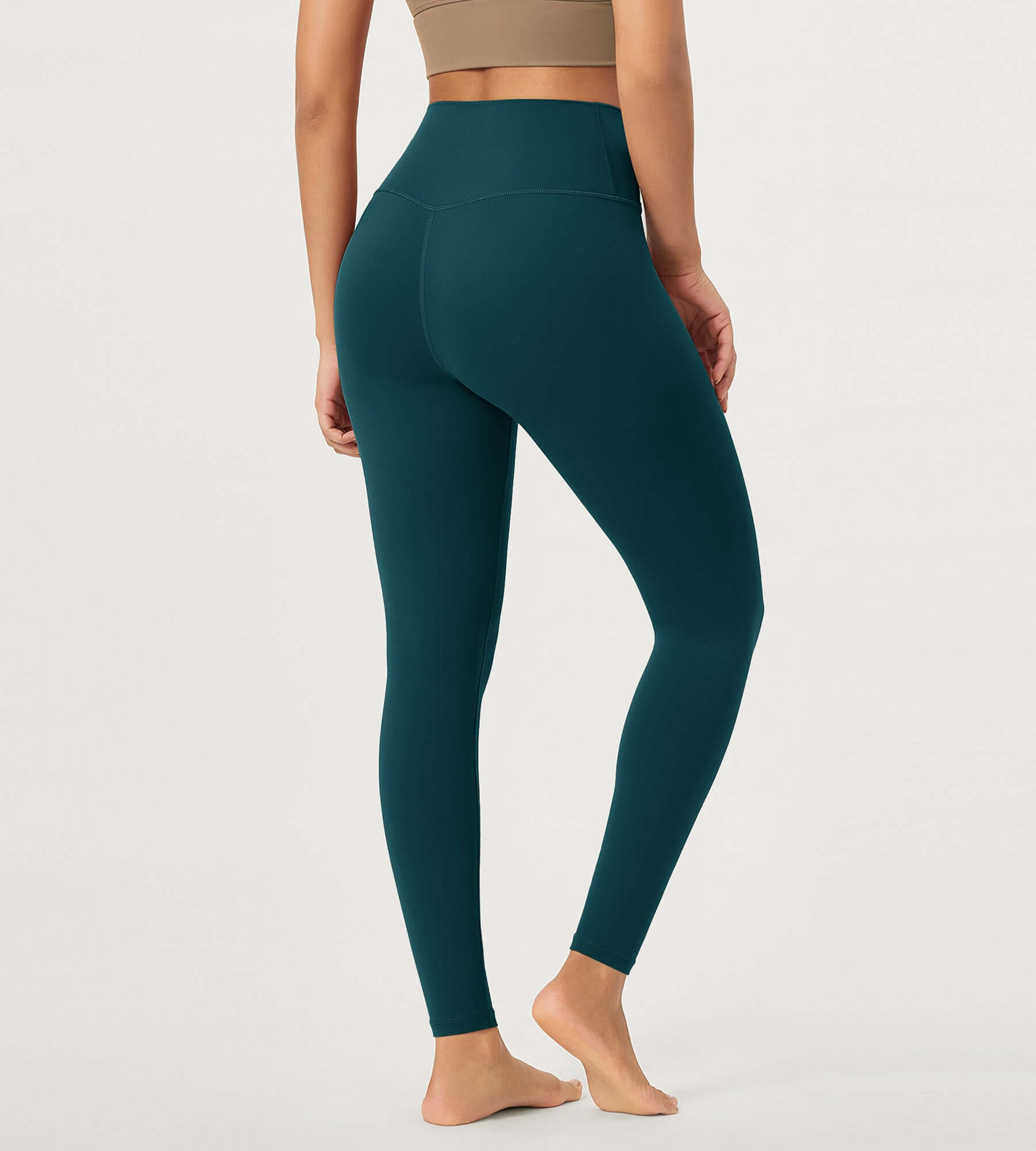 28" Buttery Soft Cross Waist Lounge Yoga Leggings - ododos