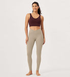 28" Buttery Soft Cross Waist Lounge Yoga Leggings - ododos