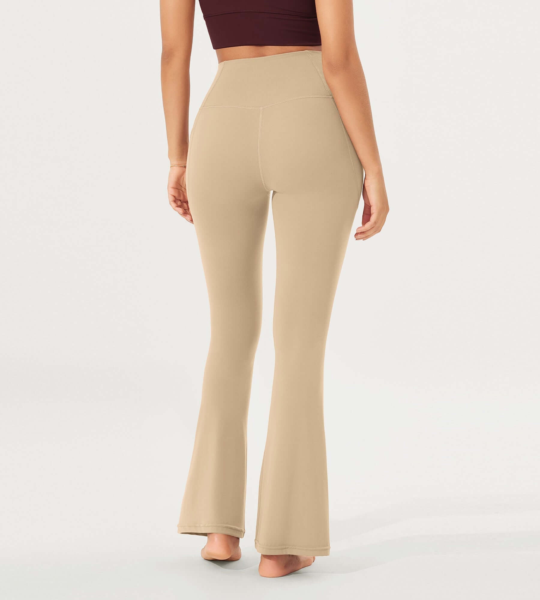 32 Cloud Feeling Bootcut Lounge Yoga Pants with Pockets - ododos