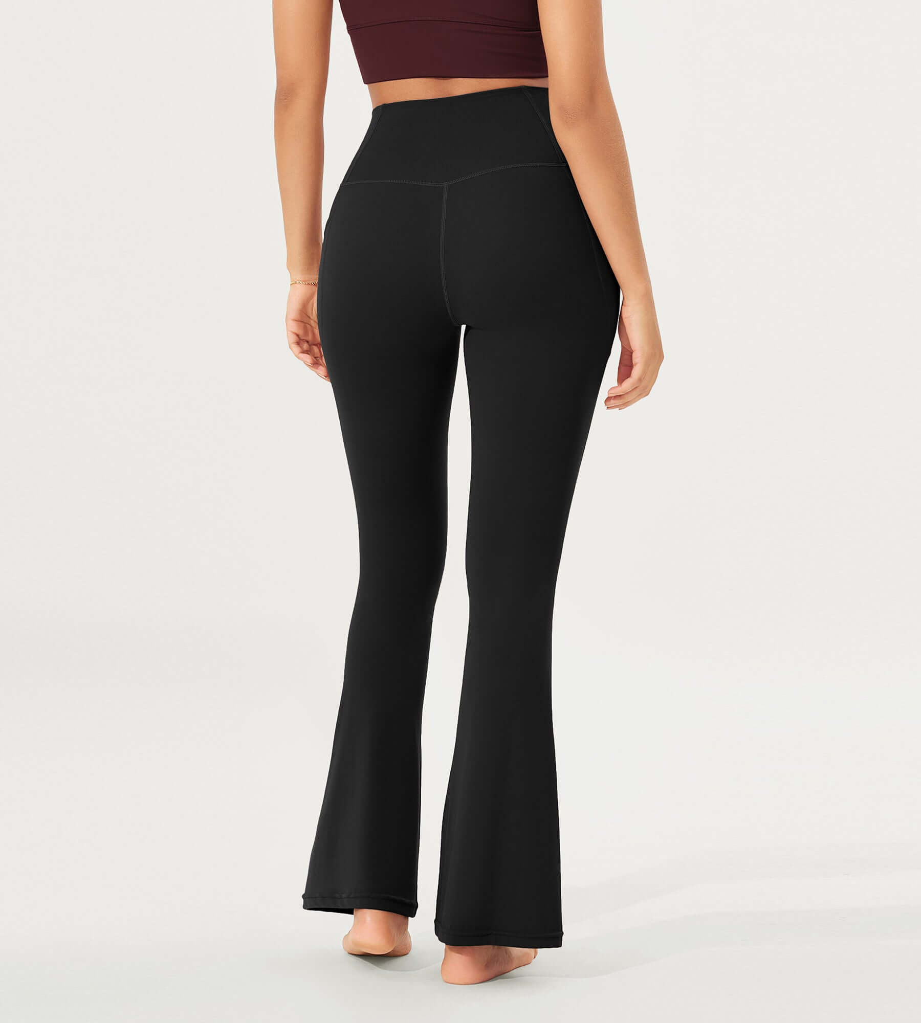 32 Cloud Feeling Bootcut Lounge Yoga Pants with Pockets - ododos