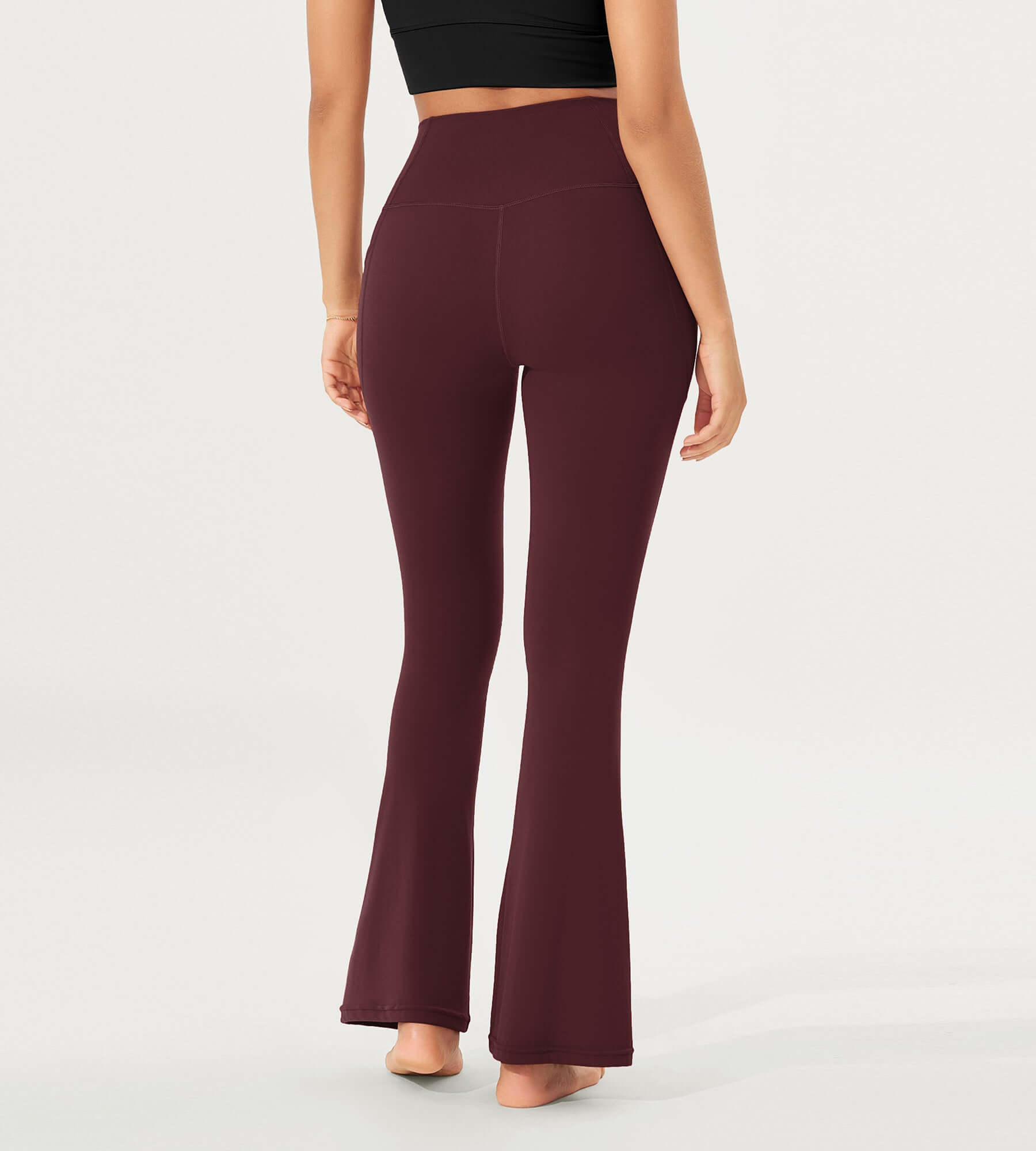 32 Cloud Feeling Bootcut Lounge Yoga Pants with Pockets - ododos