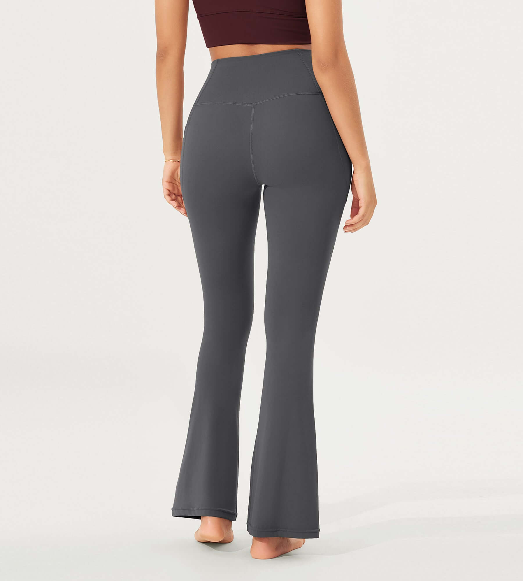 32 Cloud Feeling Bootcut Lounge Yoga Pants with Pockets - ododos