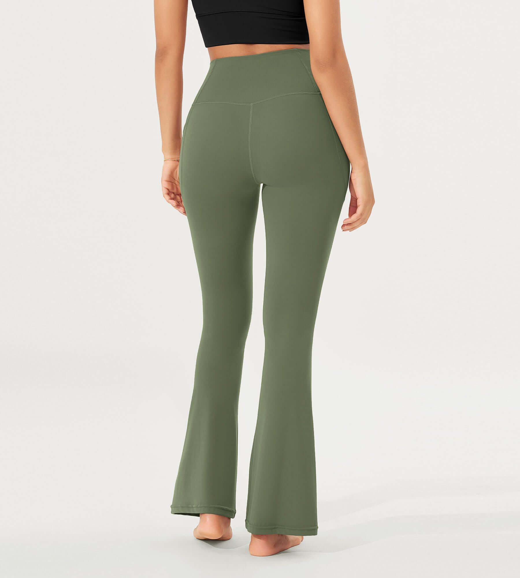 32 Cloud Feeling Bootcut Lounge Yoga Pants with Pockets - ododos