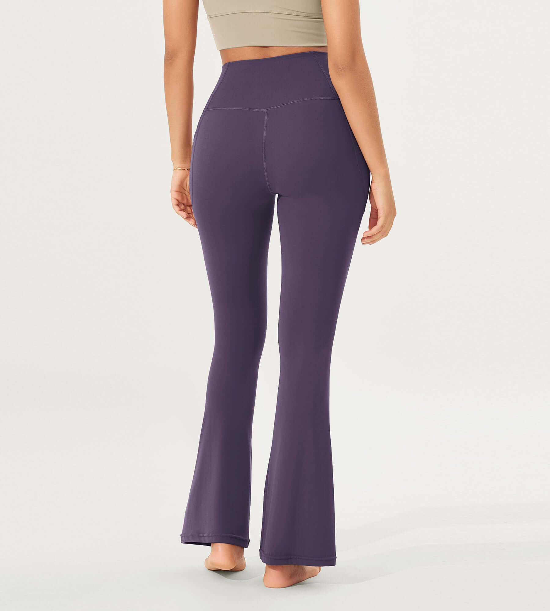 32 Cloud Feeling Bootcut Lounge Yoga Pants with Pockets - ododos