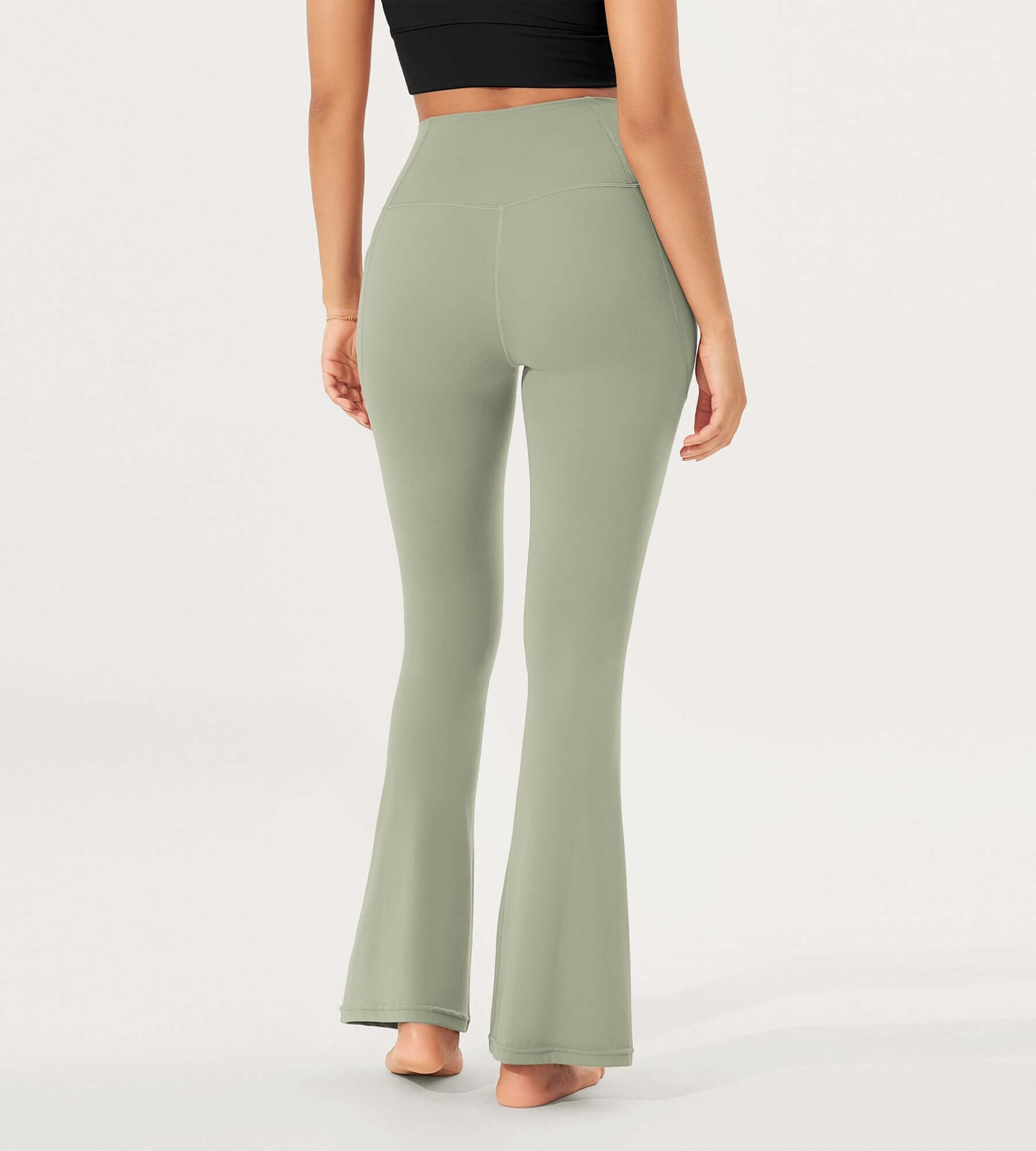 32 Cloud Feeling Bootcut Lounge Yoga Pants with Pockets - ododos