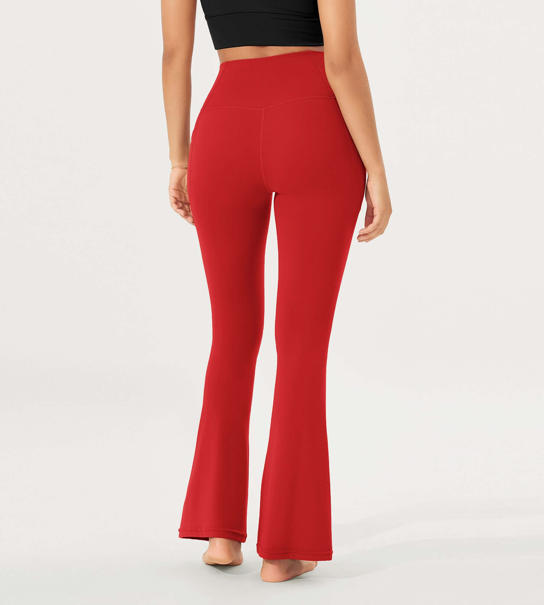 32 Cloud Feeling Bootcut Lounge Yoga Pants with Pockets - ododos