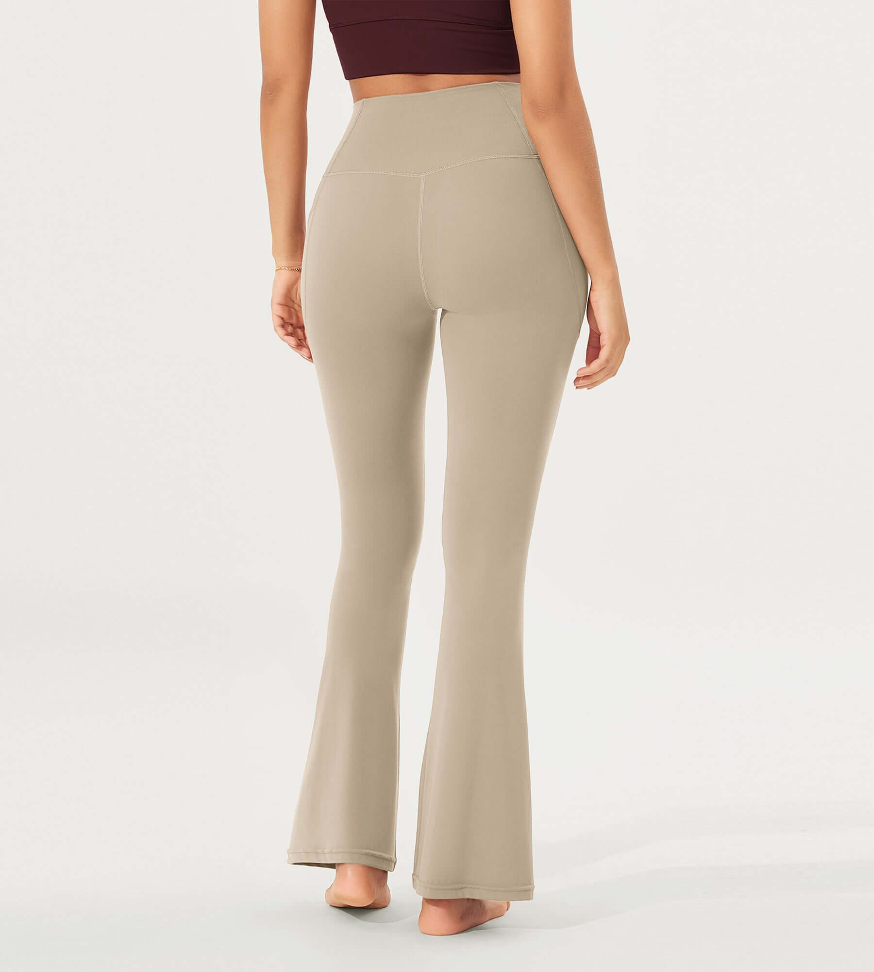 32 Cloud Feeling Bootcut Lounge Yoga Pants with Pockets - ododos