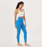 25"/28" Crossover 7/8 V High Wasit Lounge Leggings with Pockets - ododos