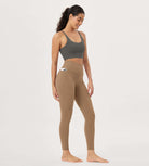 25"/28" Crossover 7/8 V High Wasit Lounge Leggings with Pockets - ododos