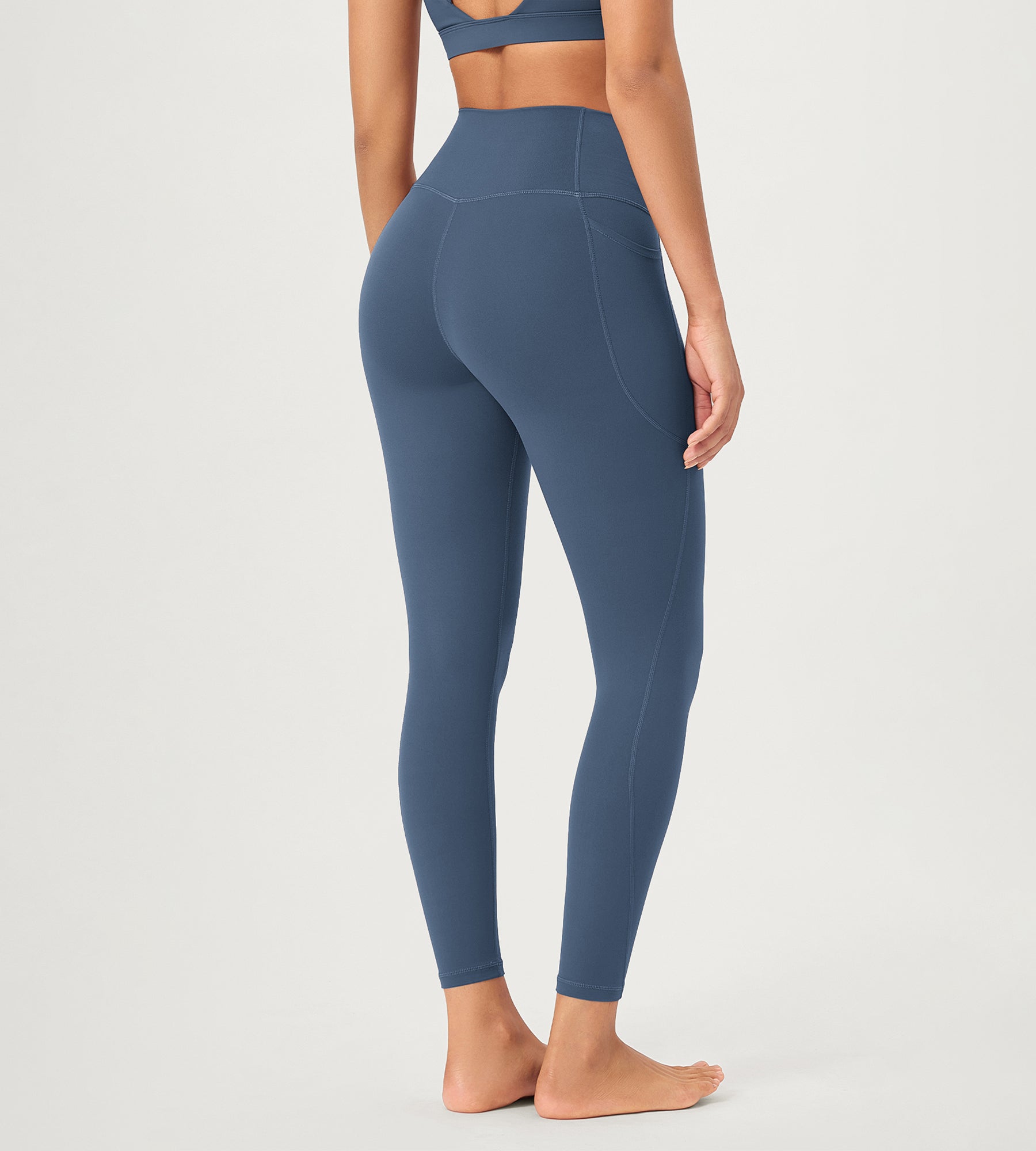 2-Pack 25 ODCLOUD Crossover Lounge Yoga Waist Leggings with Pockets - ododos