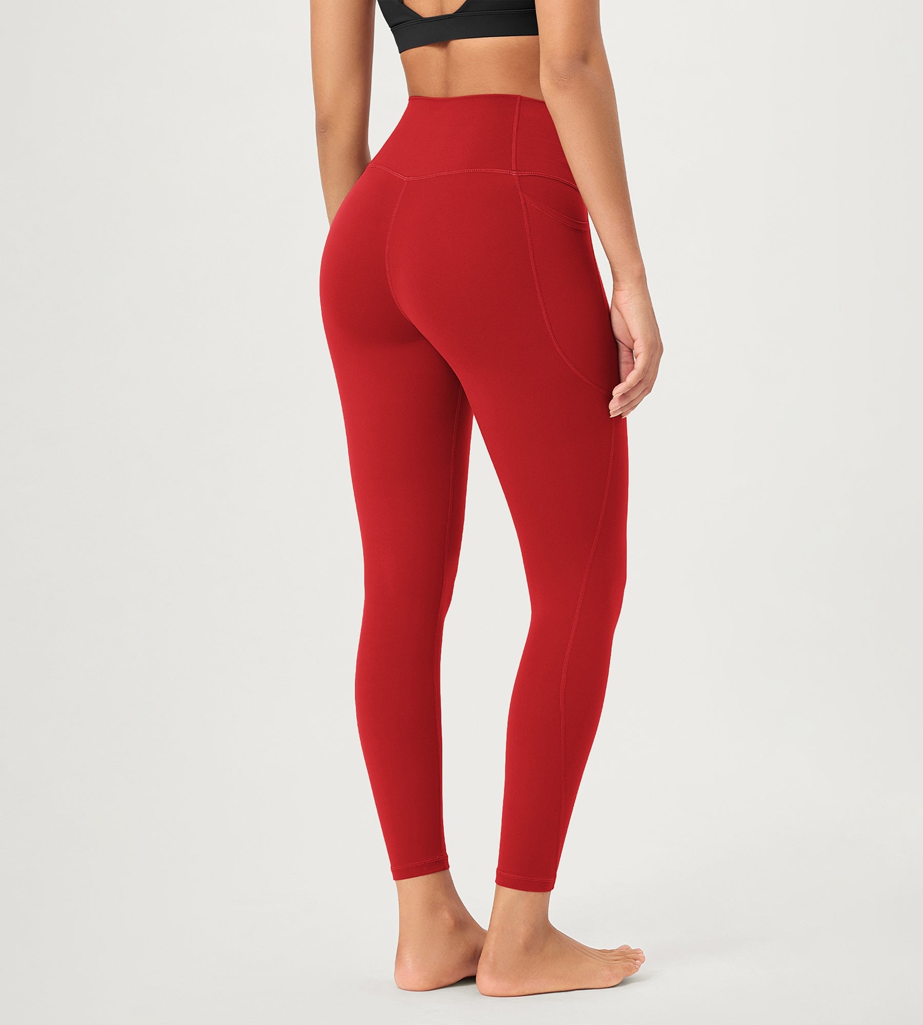 2-Pack 25 ODCLOUD Crossover Lounge Yoga Waist Leggings with Pockets - ododos