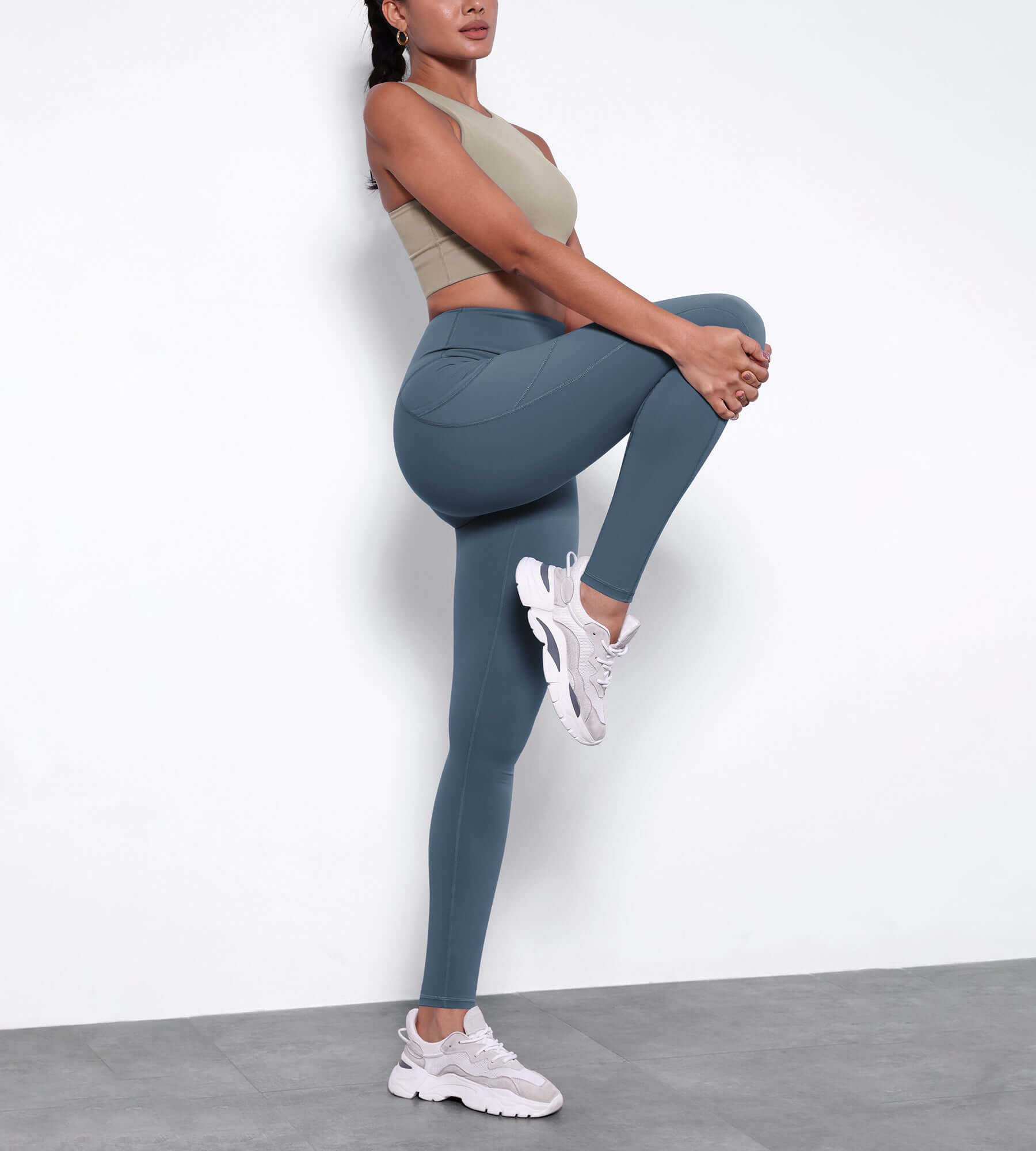 28 Fleece Lined Leggings with Pockets - ododos