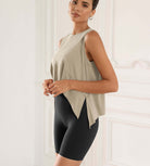 Modal Soft Sleeveless Cropped Yoga Tank(Crop) - ododos