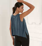 Modal Soft Sleeveless Cropped Yoga Tank(Crop) - ododos