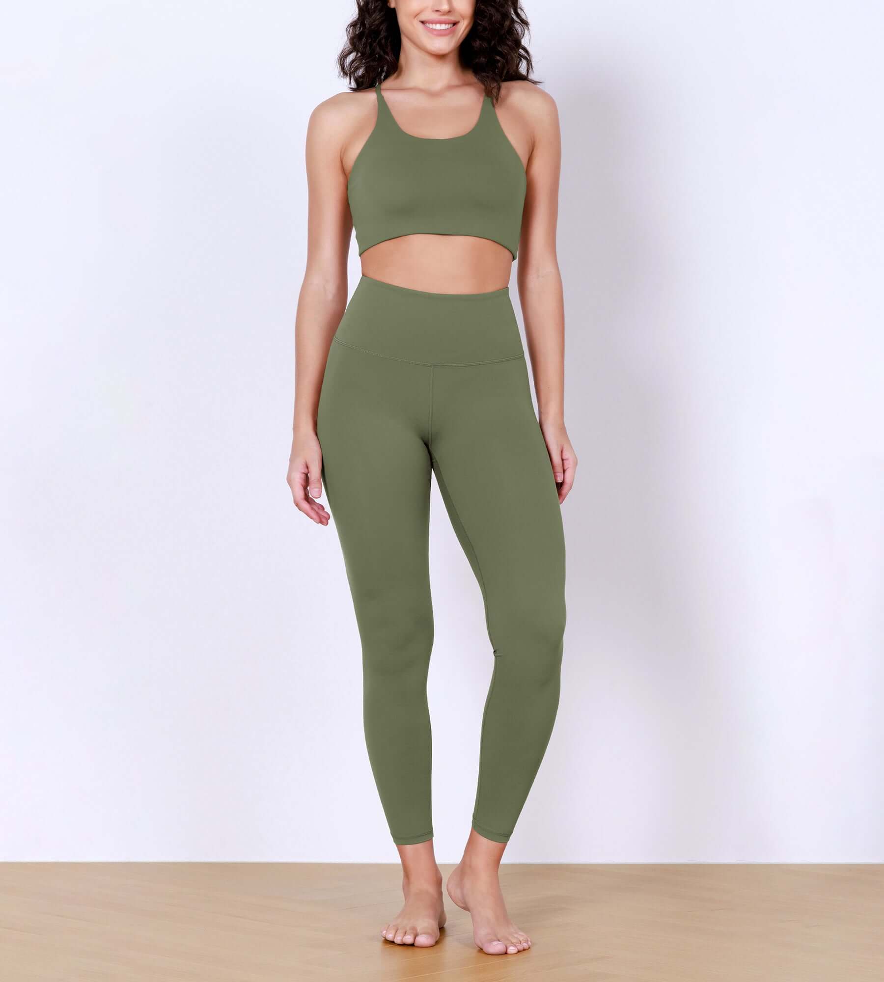 25 Body-Hugging Workout Leggings with Back Pocket - ododos