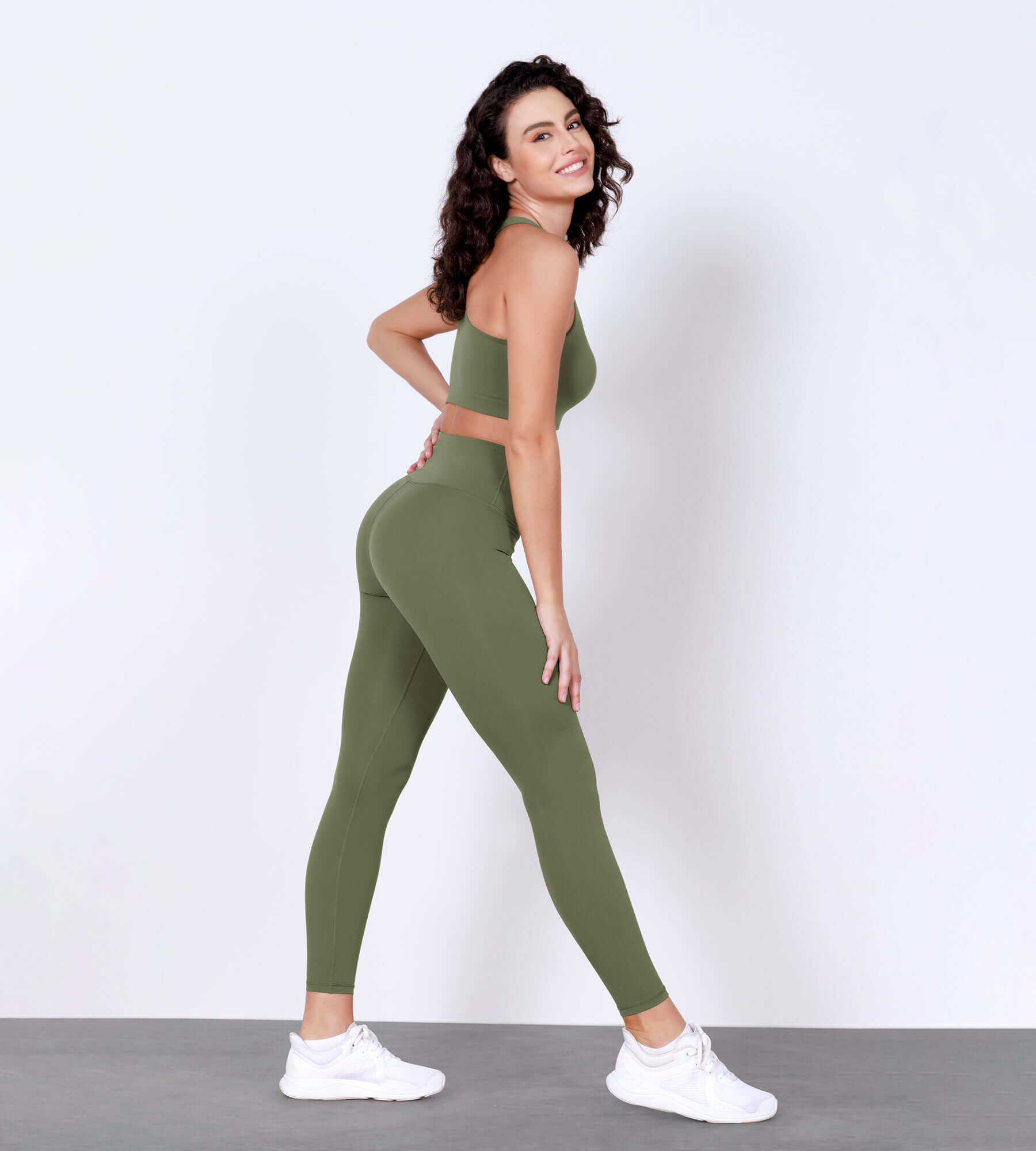 25 Body-Hugging Workout Leggings with Back Pocket - ododos