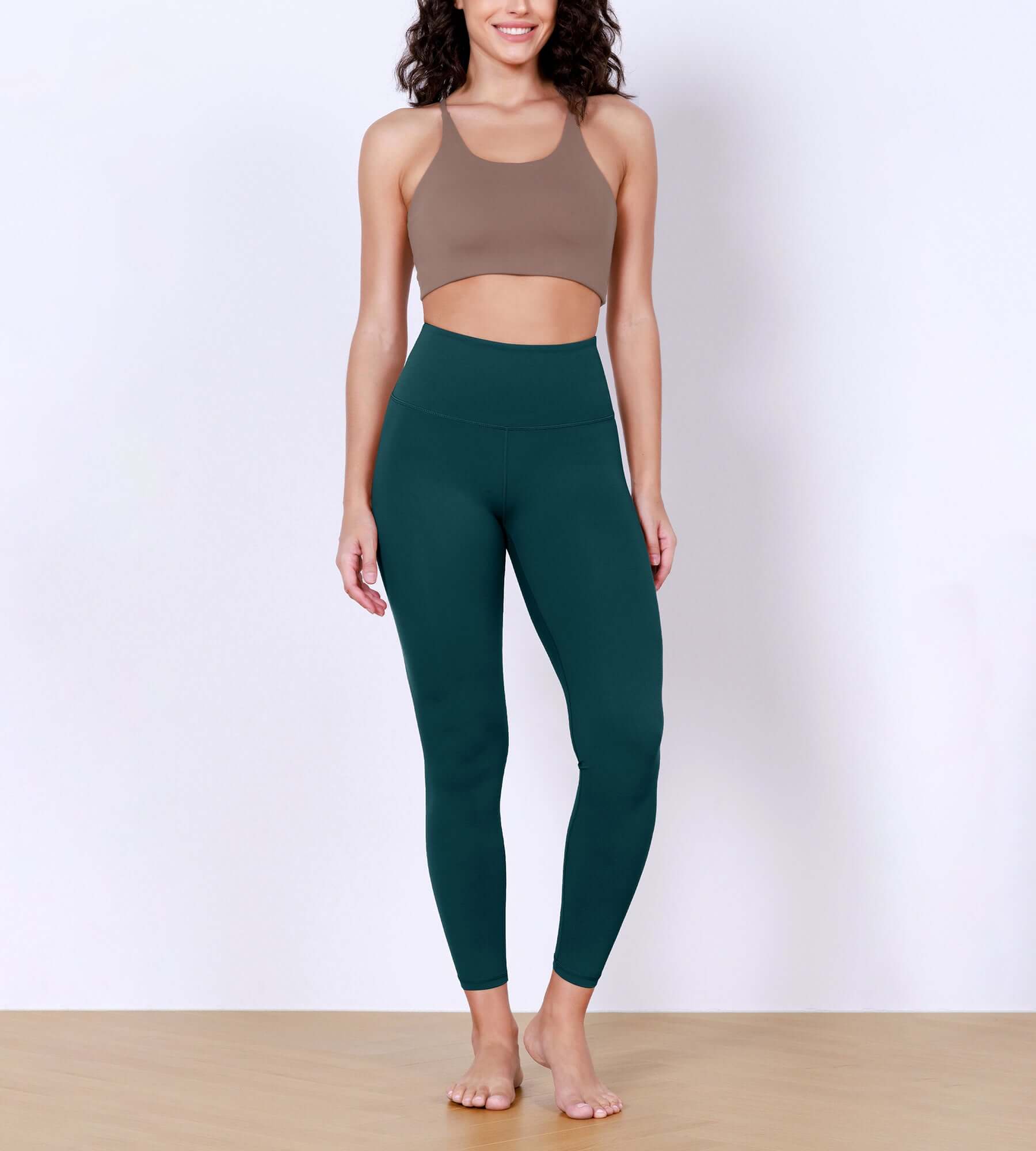 25 Body-Hugging Workout Leggings with Back Pocket - ododos