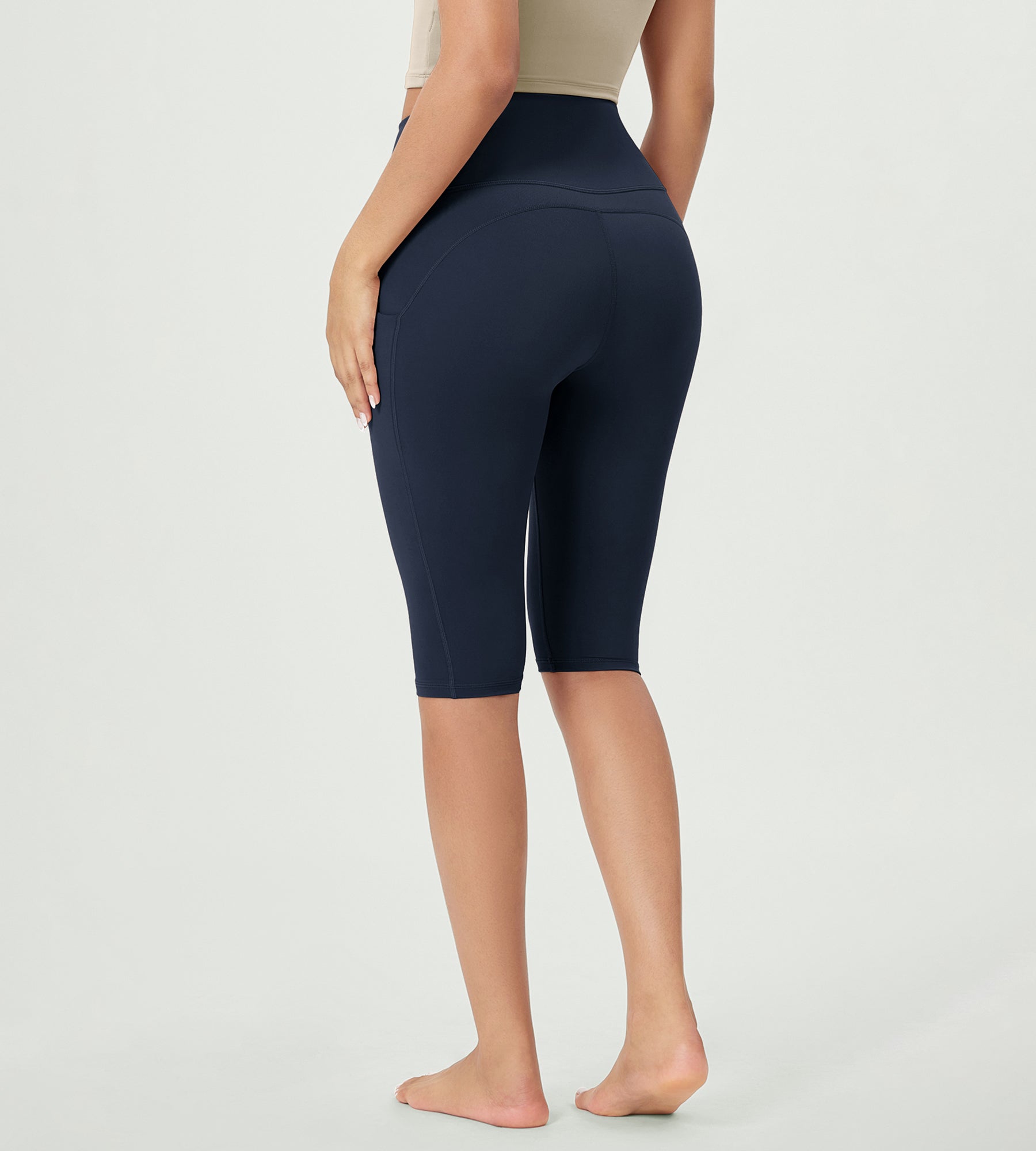 14 ODLEX High Waist Workout Yoga Capri Leggings with Pockets - ododos