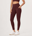 2-Pack 25” High Waist Workout Leggings with Pockets - ododos