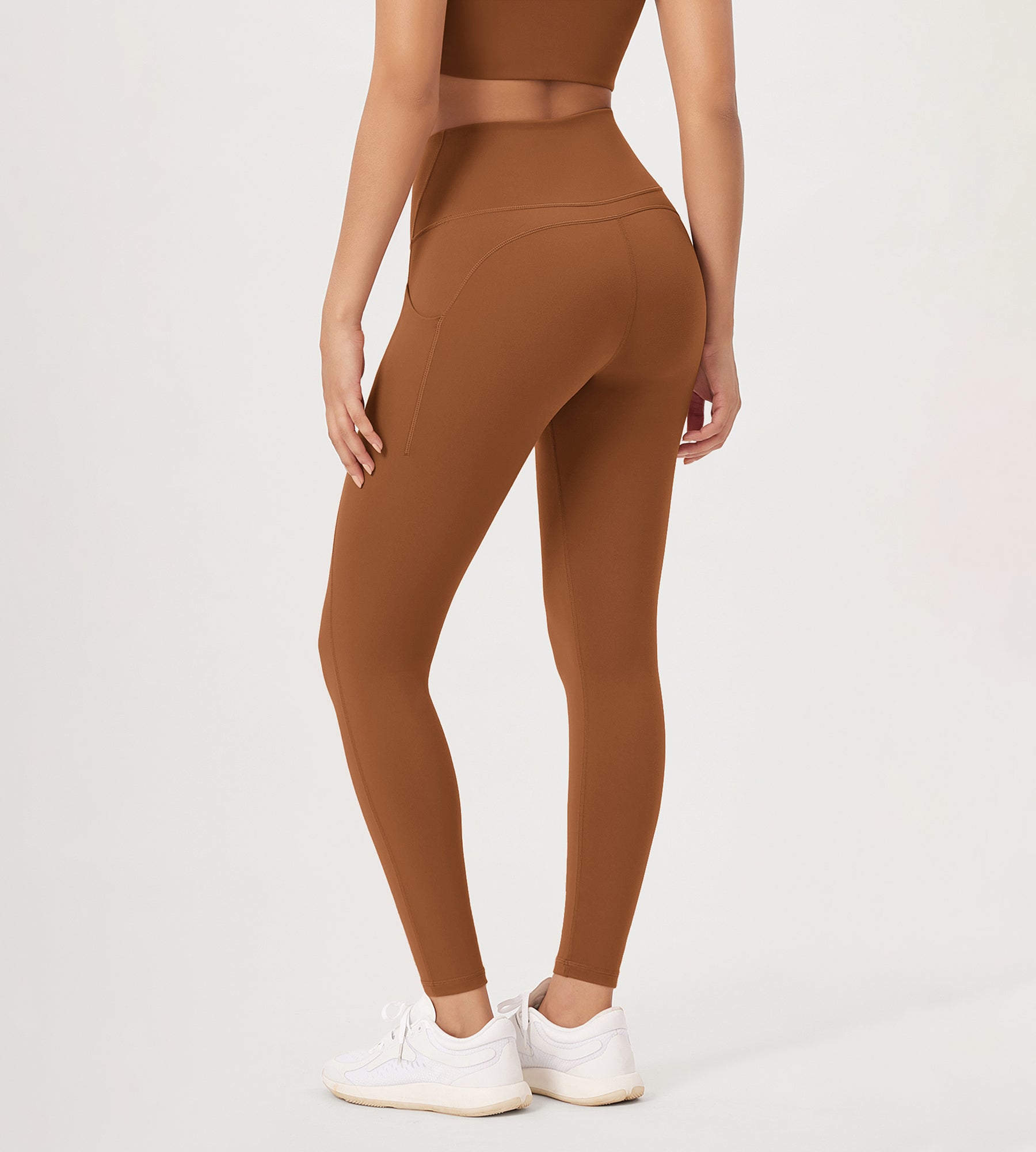 2-Pack 28 High Waist Workout Leggings with Pockets - ododos