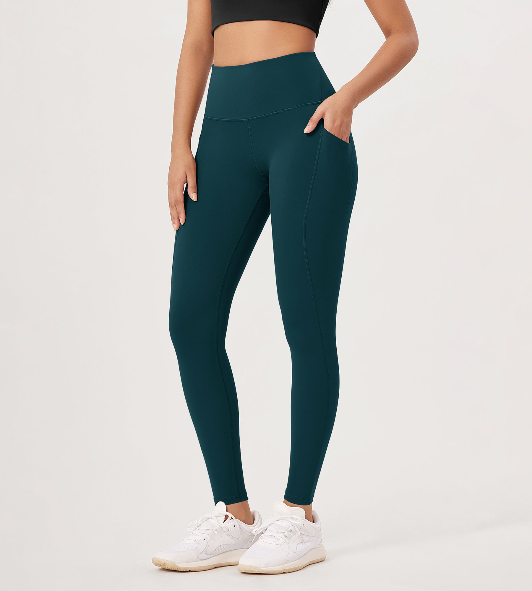2-Pack 28 High Waist Workout Leggings with Pockets - ododos